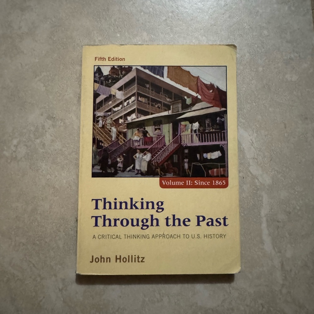 Thinking Through the Past Book